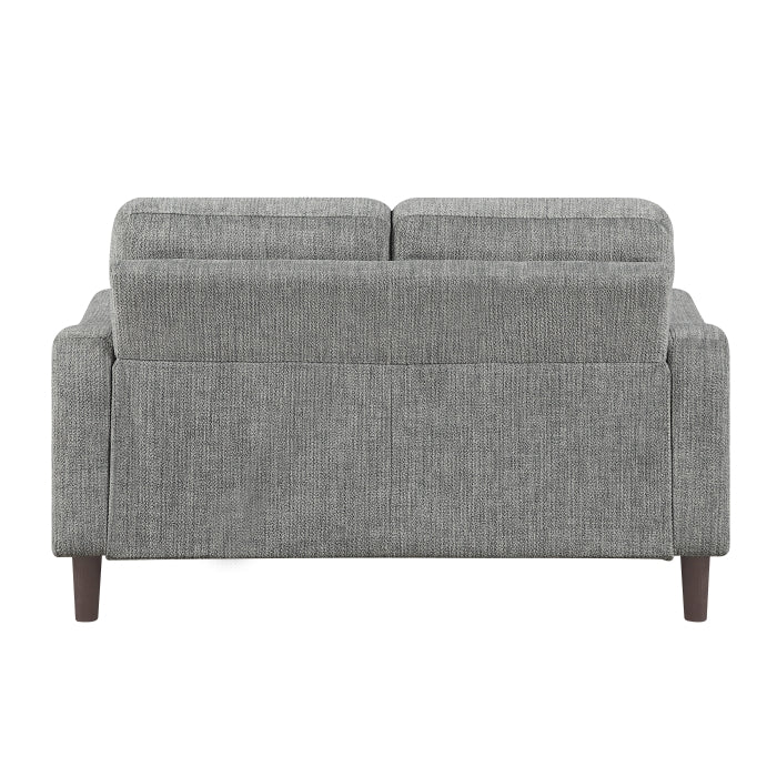 9180GRY*2 2pc Set: Sofa, Love - 9180GRY*2