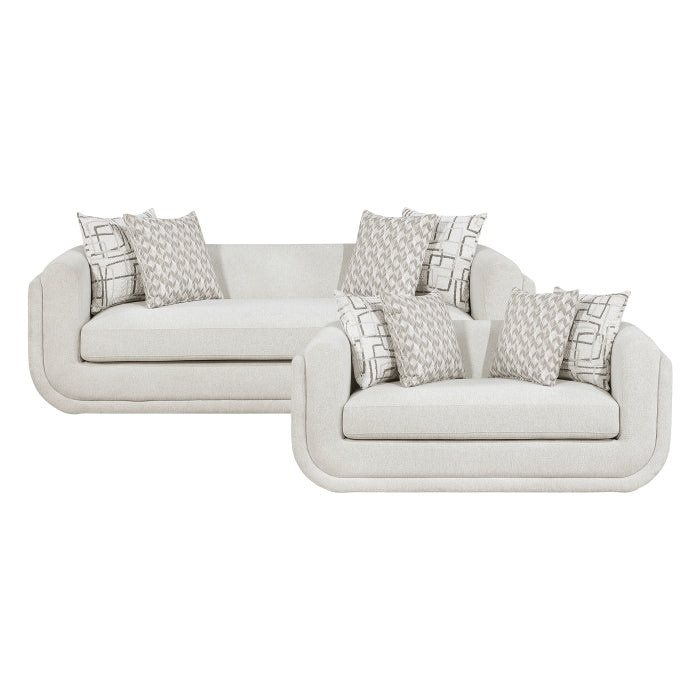 9188NBE*2 2pc Set: Sofa, Love - 9188NBE*2