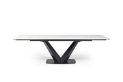 9189 Table with 1239 swivel blue chairs SET - p12716