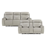 9199TPE*2PWH 2pc Set: Sofa, Love (Power) - 9199TPE*2PWH