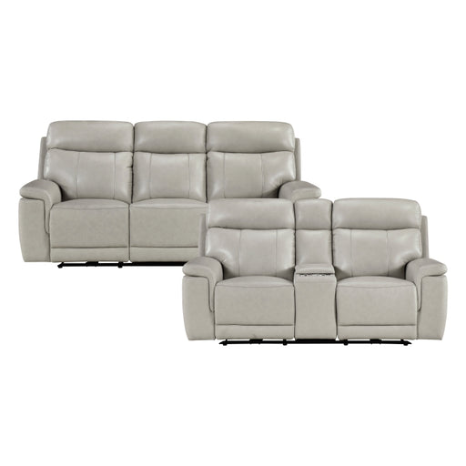 9199TPE*2PWH 2pc Set: Sofa, Love (Power) - 9199TPE*2PWH