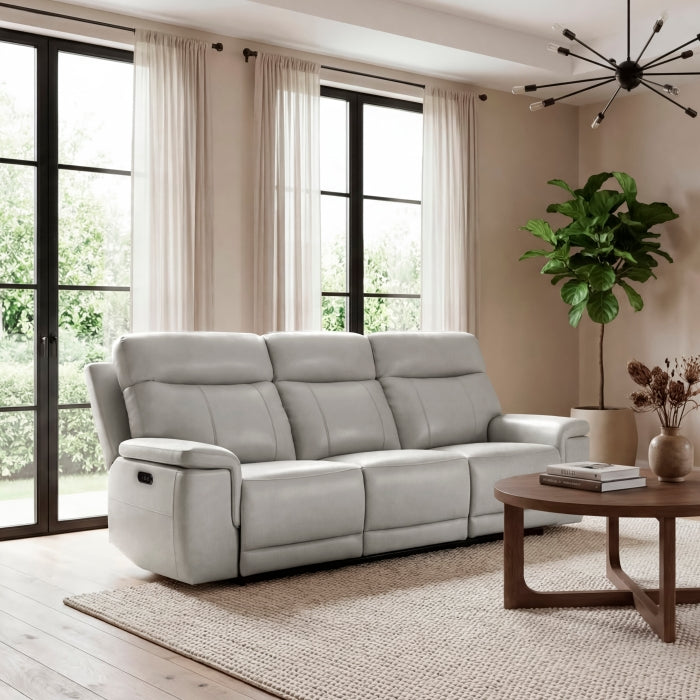 9199TPE-3PWH Power Double Reclining Sofa with Power Headrest - 9199TPE-3PWH