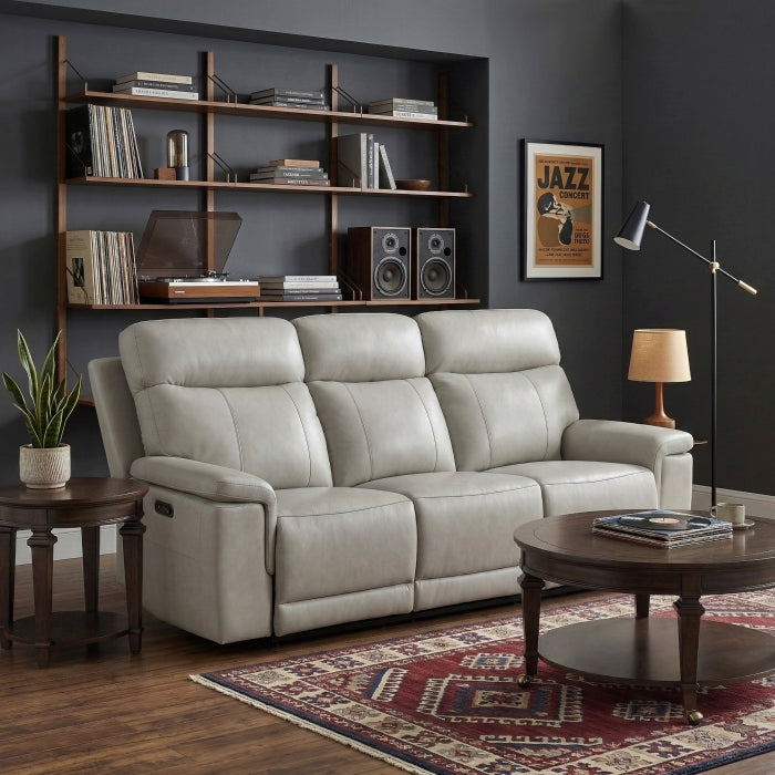 9199TPE-3PWH Power Double Reclining Sofa with Power Headrest - 9199TPE-3PWH