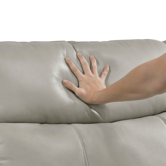 9199TPE*6LRRRPWH (6)6-Piece Modular Power Reclining Sectional with Power Headrests and Charging Ports - 9199TPE*6LRRRPWH
