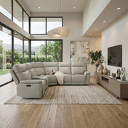 9199TPE*6LRRRPWH (6)6-Piece Modular Power Reclining Sectional with Power Headrests and Charging Ports - 9199TPE*6LRRRPWH