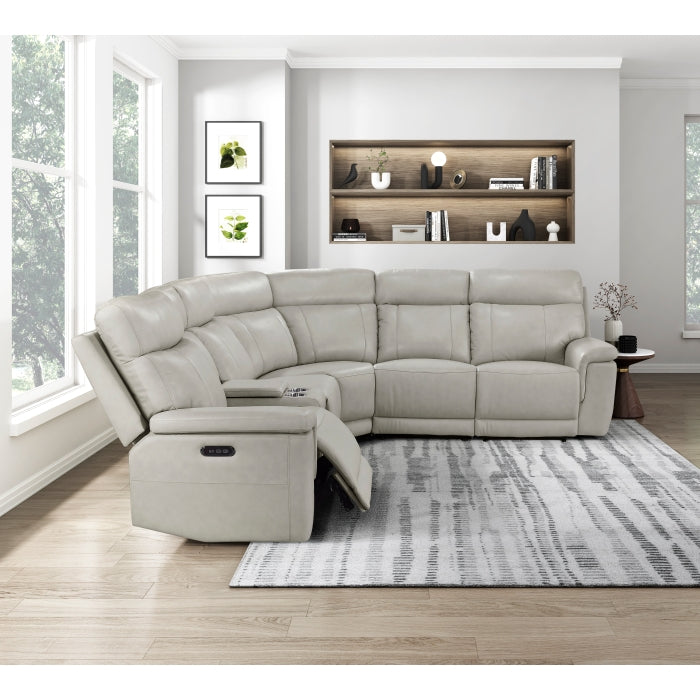 9199TPE-LRPWH (1/5)Power Left Side Reclining Chair with Power Headrest and Charging Ports - 9199TPE-LRPWH