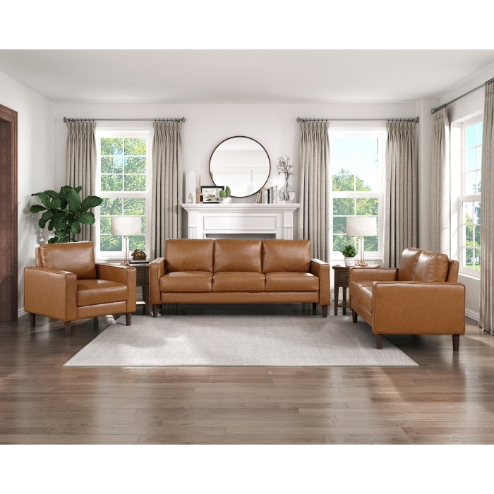 9203BRW-2 Love Seat - 9203BRW-2