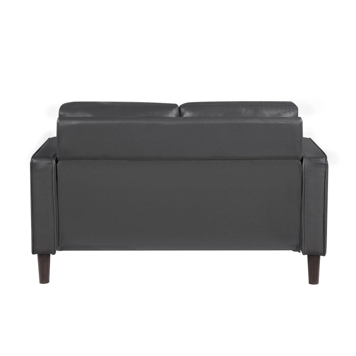 9203DGY*2 2pc Set: Sofa, Love - 9203DGY*2
