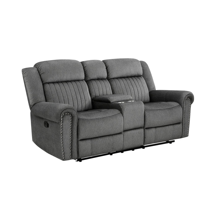 9204CC-2 Double Reclining Love Seat with Center Console - 9204CC-2