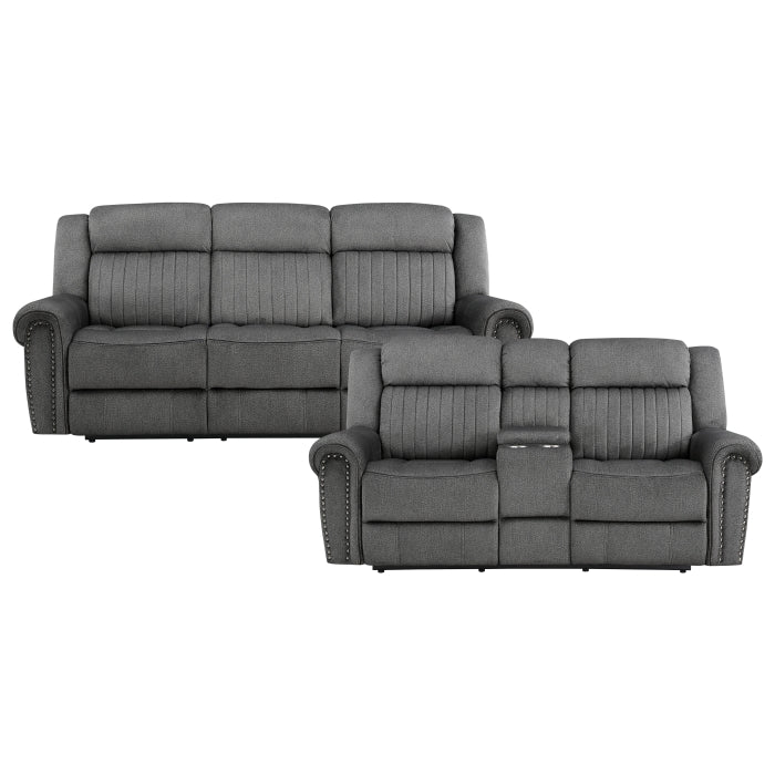 9204CC*2PW 2pc Set: Sofa, Love (Power) - 9204CC*2PW