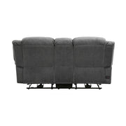 9204CC-2PW Power Double Reclining Love Seat with Center Console - 9204CC-2PW