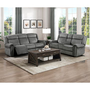 9204CC-2PW Power Double Reclining Love Seat with Center Console - 9204CC-2PW