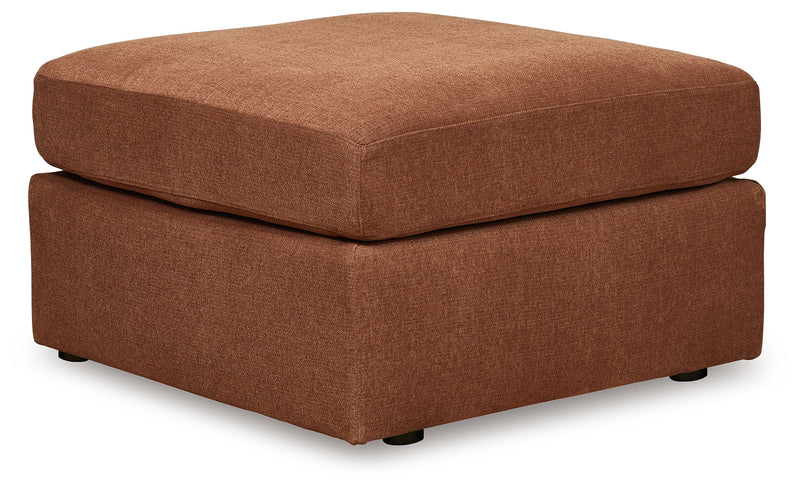 Modmax 5-Piece Sectional with Ottoman in Spice from Ashley - Luna Furniture