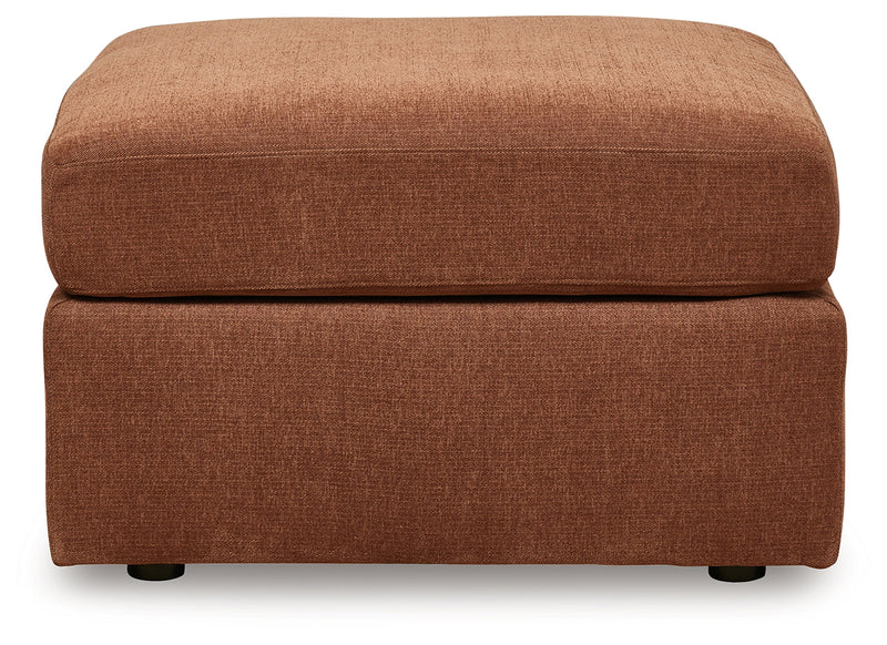 Modmax Spice 6-Piece LAF Sectional with Ottoman and Console with Audio System from Ashley - Luna Furniture
