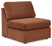 Modmax 5-Piece Sectional with Swivel Glider Recliner in Spice from Ashley - Luna Furniture