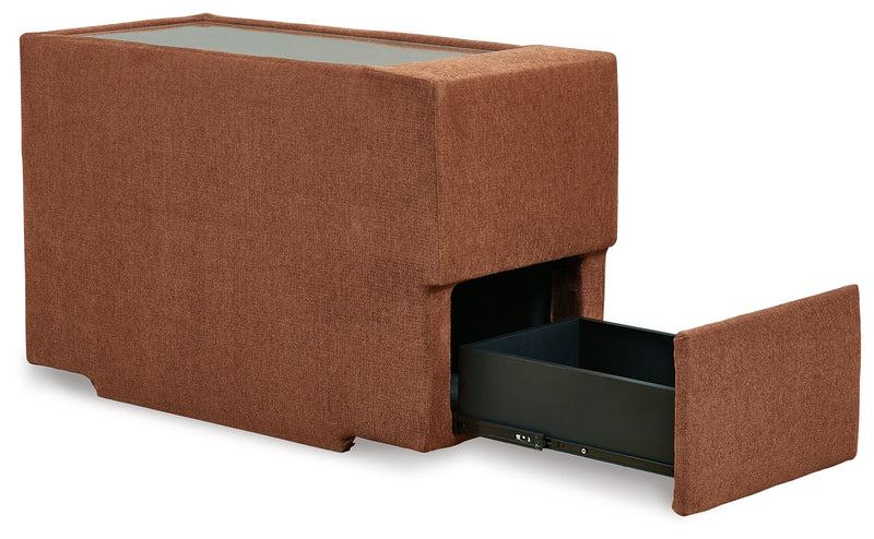 Modmax 6-Piece Sectional with Recliner in Spice from Ashley - Luna Furniture