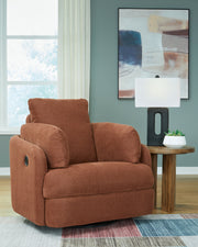 Modmax 5-Piece Sectional with Swivel Glider Recliner in Spice from Ashley - Luna Furniture