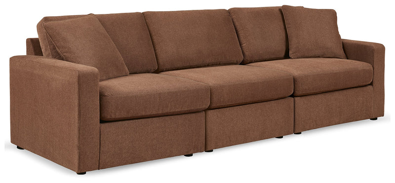 Modmax Sofa and Loveseat in Spice from Ashley - Luna Furniture