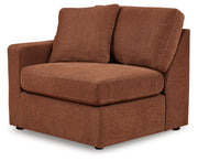 Modmax 5-Piece Sectional with Swivel Glider Recliner in Spice from Ashley - Luna Furniture