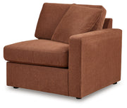 Modmax 5-Piece Sectional with Swivel Glider Recliner in Spice from Ashley - Luna Furniture