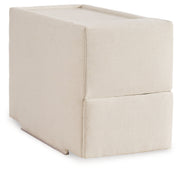 Modmax 6-Piece Sectional with Ottoman and Console with Storage in Oyster from Ashley - Luna Furniture