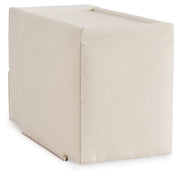 Modmax 6-Piece Sectional with Ottoman and Console with Storage in Oyster from Ashley - Luna Furniture
