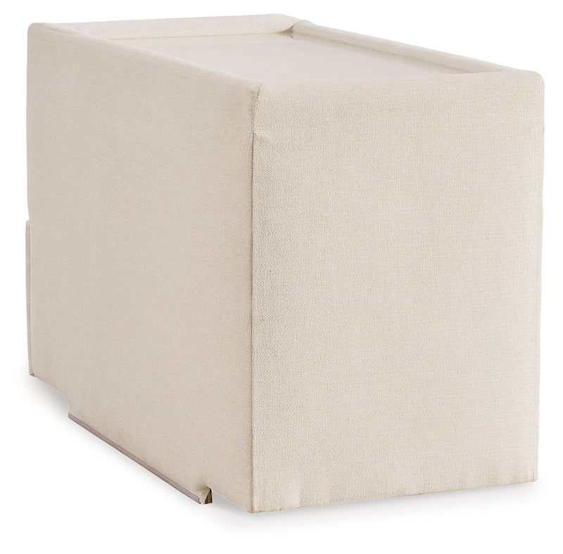 Modmax 6-Piece Sectional with Ottoman and Console with Storage in Oyster from Ashley - Luna Furniture