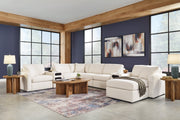 Modmax Oyster 6-Piece Sectional with Console with Audio System and Ottoman from Ashley - Luna Furniture