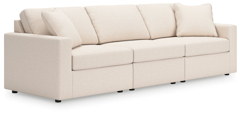 Modmax Sofa, Loveseat and Recliner in Oyster from Ashley - Luna Furniture