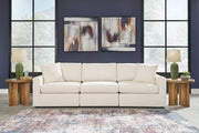 Modmax Sofa, Loveseat and Recliner in Oyster from Ashley - Luna Furniture