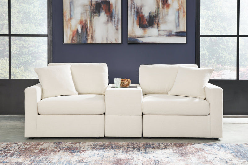 Modmax Oyster Sofa and Loveseat from Ashley - Luna Furniture