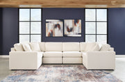 Modmax 6-Piece Symmetrical Sectional with Ottoman in Oyster from Ashley - Luna Furniture