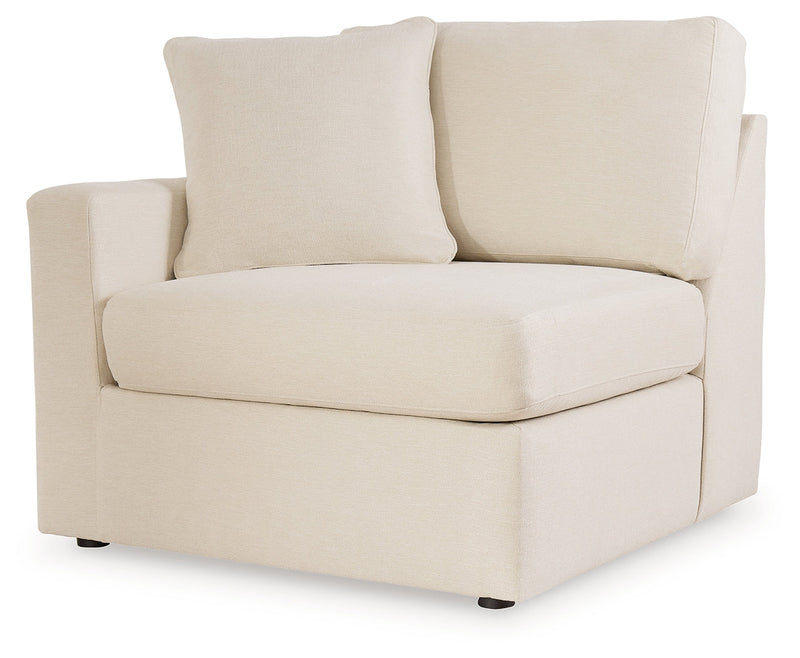Modmax 6-Piece Sectional with Ottoman and Console with Storage in Oyster from Ashley - Luna Furniture