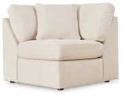 Modmax 6-Piece Sectional with Ottoman and Console with Storage in Oyster from Ashley - Luna Furniture