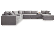 Modmax Granite 8-Piece Sectional with Chaise -   - Luna Furniture