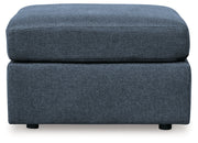 Modmax 8-Piece Sectional with Console with Storage and 2 Ottomans in Ink from Ashley - Luna Furniture