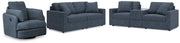 Modmax Sofa, Loveseat and Recliner in Ink from Ashley - Luna Furniture