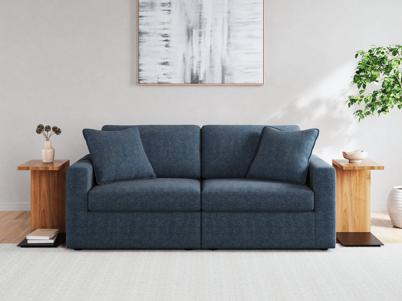 Modmax Sofa, Loveseat and Recliner in Ink from Ashley - Luna Furniture