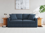 Modmax Sofa, Loveseat and Recliner in Ink from Ashley - Luna Furniture