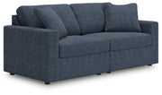 Modmax Sofa, Loveseat and Recliner in Ink from Ashley - Luna Furniture