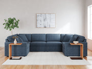Modmax 6-Piece Symmetrical Sectional with Ottoman in Ink from Ashley - Luna Furniture