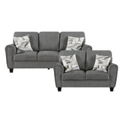 9214NGH*2 2pc Set: Sofa, Love - 9214NGH*2