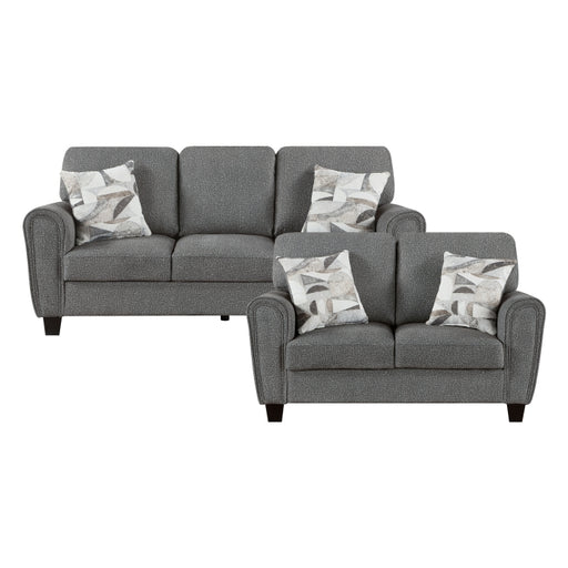 9214NGH*2 2pc Set: Sofa, Love - 9214NGH*2