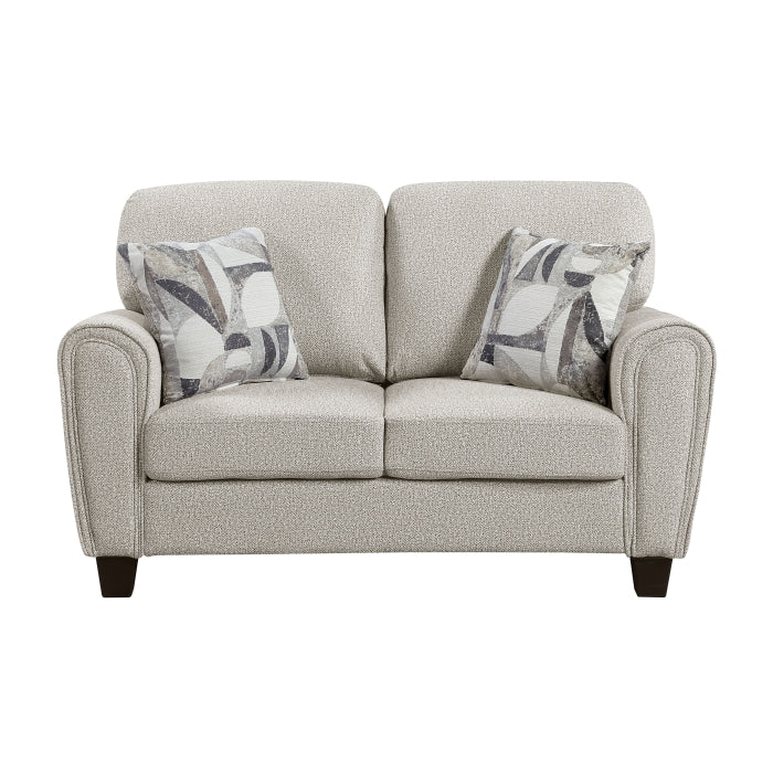 9214NPG*2 2pc Set: Sofa, Love - 9214NPG*2