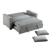 9238GY-3CL Convertible Studio Sofa with Pull-out Bed - 9238GY-3CL