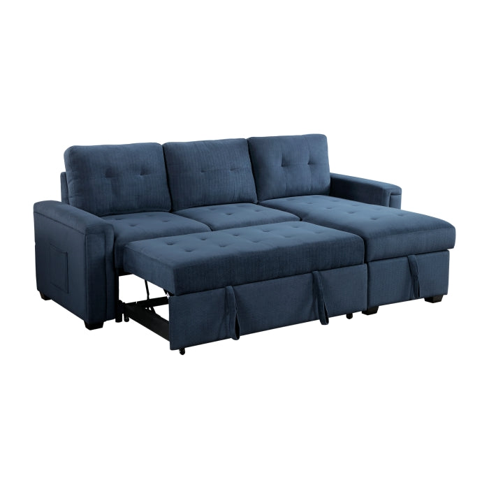 9259*SC (2)Reversible Sectional with Hidden Storage and Pull-out Bed - 9259*SC