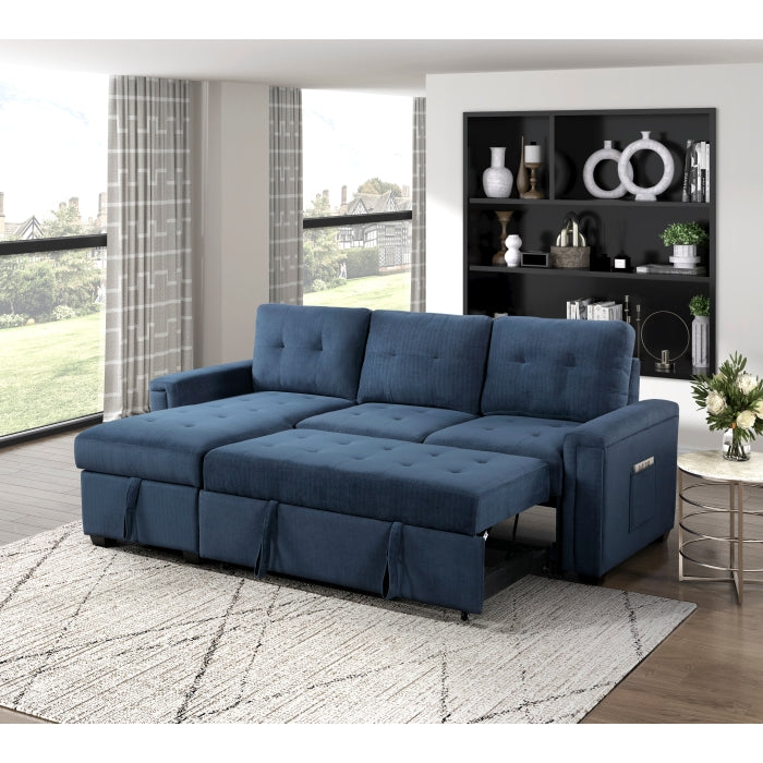 9259*SC (2)Reversible Sectional with Hidden Storage and Pull-out Bed - 9259*SC
