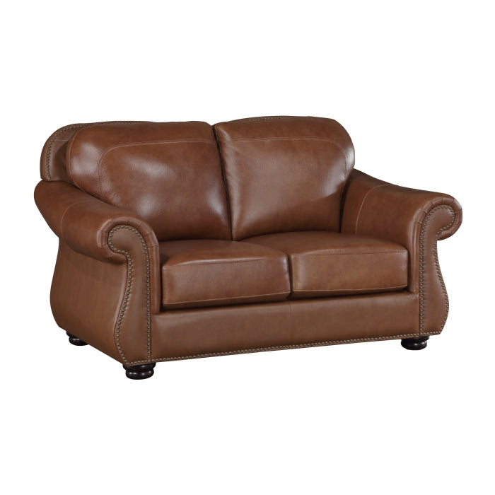 9270BR*2 2pc Set: Sofa, Love - 9270BR*2
