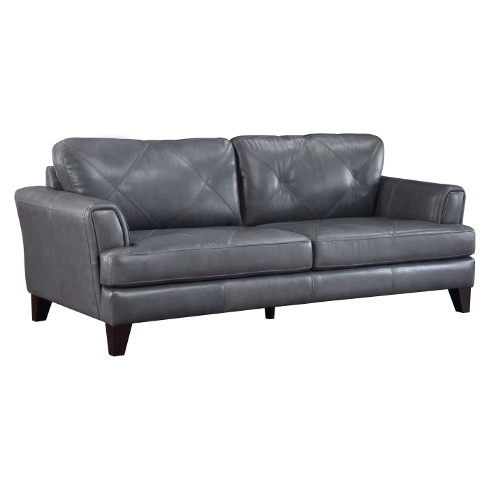 9279BGY*2 2pc Set: Sofa, Love - 9279BGY*2