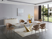 93 Dining Table With 1442 Chairs And 8010 Buffet Set Set - p14134